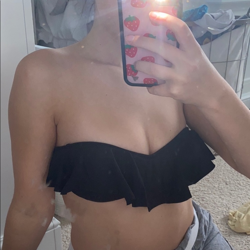 victoria secret bandeau bikini top